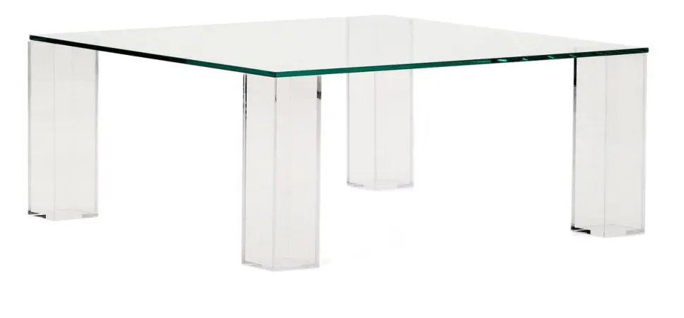 Salontafel Adularia Glas, kleur Transparant