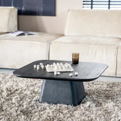 Salontafel Aron Mangohout, 80 x 80cm