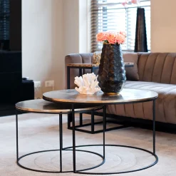 Salontafel Asher Set van 2 stuks