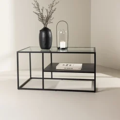 Salontafel Donovin 90 x 60cm, kleur Zwart