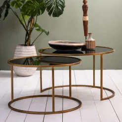 Salontafel Duarte Set van 2 stuks