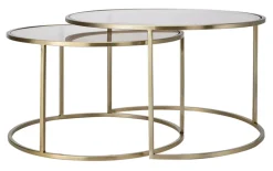 Salontafel Duarte Set van 2 stuks