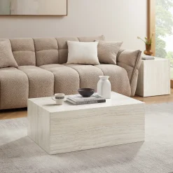 Salontafel Helder Travertinlook