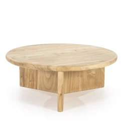 Salontafel Leoti Acaciahout, kleur Naturel