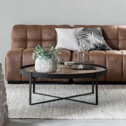 Salontafel Pluto Teakhout, kleur naturel