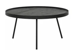 Salontafel Saturnus Teakhout, kleur Zwart