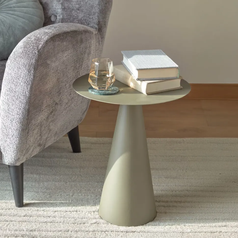 Salontafel Shirel, 38cm, kleur Groen