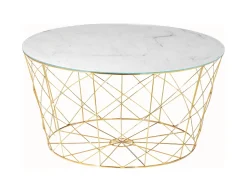 Salontafel Steve Marmerlook, 80cm