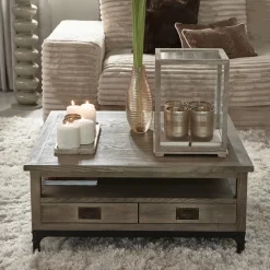 Salontafel The Hoxton Essenhout, 90 x 90cm