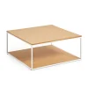 Salontafel Yoana Eikenhout, kleur Wit