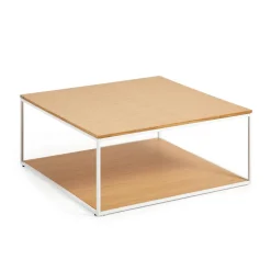 Salontafel Yoana Eikenhout, kleur Wit
