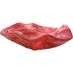 Schaal Aster 32cm, kleur Pink