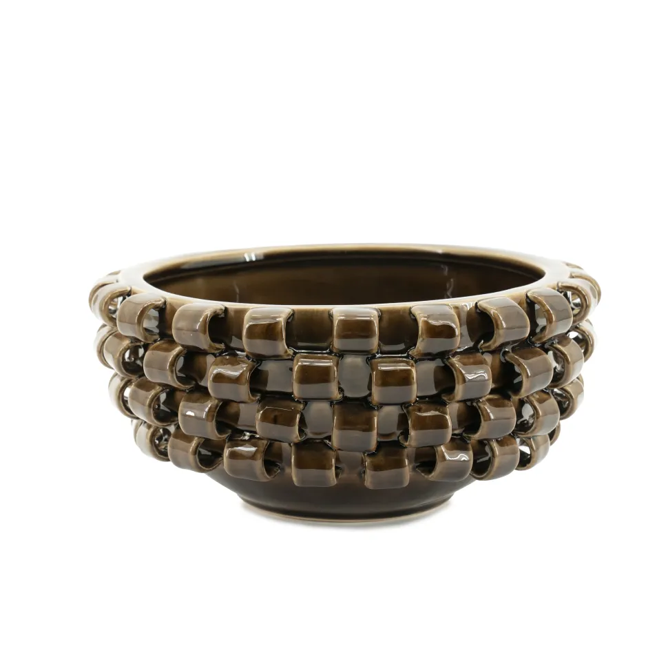 Schaal Loopa Aardewerk, 36cm