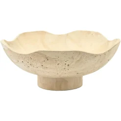 Schaal Meauve 35cm, kleur Beige