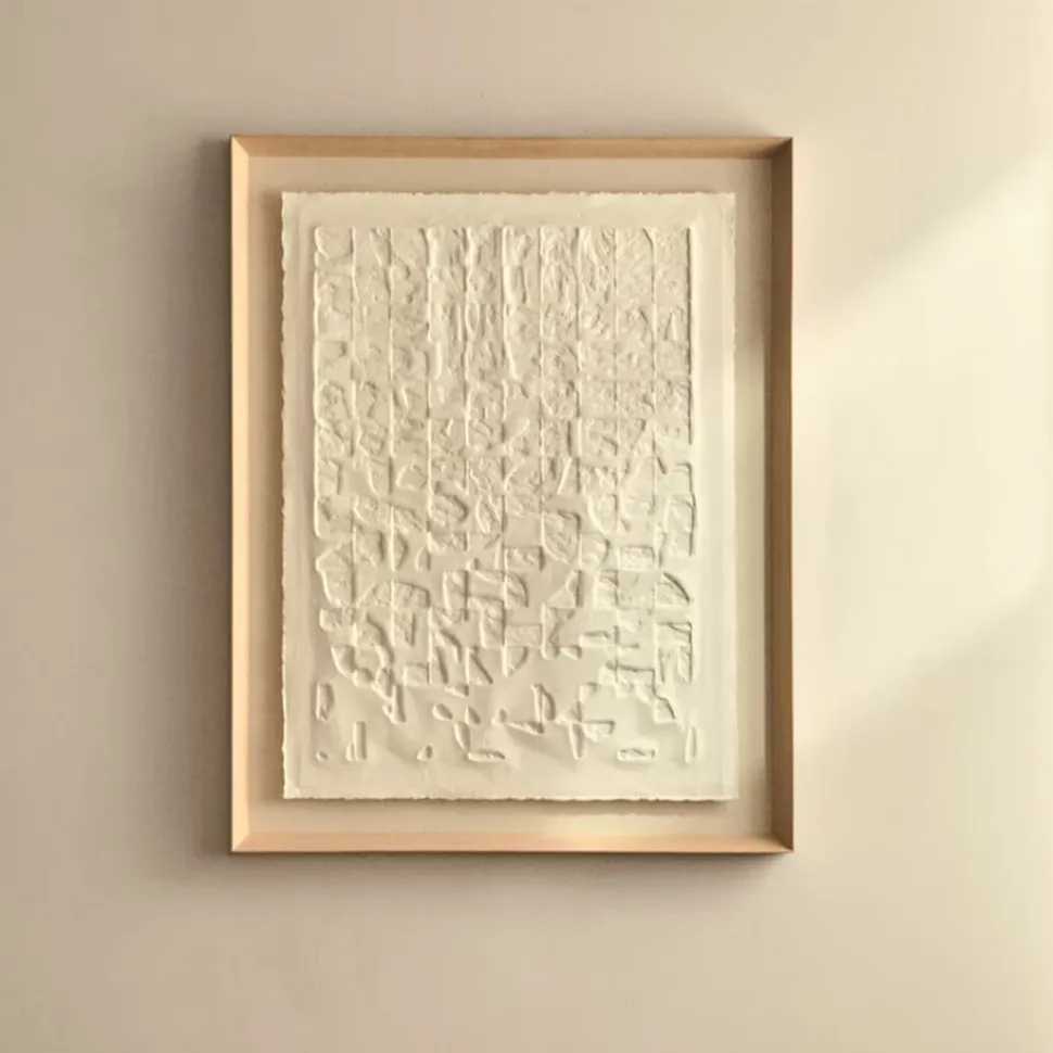 Schilderij Annia Papier Maché, 90 x 70cm