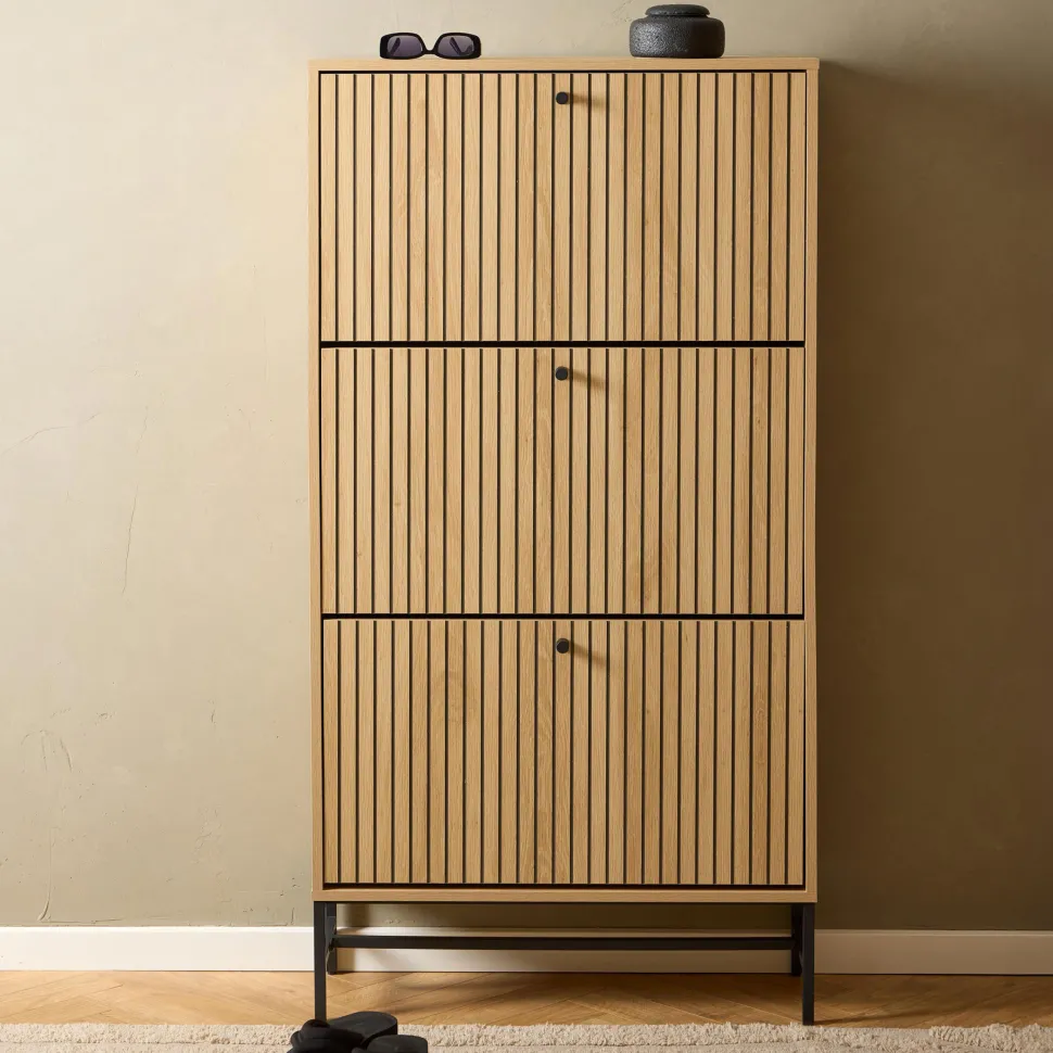 Schoenenkast Davon Eikenlook