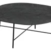 Semi Ronde Salontafel Soho Betonlook, 90cm