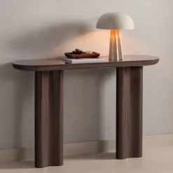 Sidetable Evara 120cm, kleur Donkerbruin