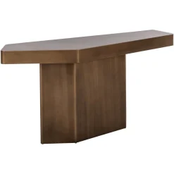 Sidetable Hexa 150cm, kleur Brushed Gold