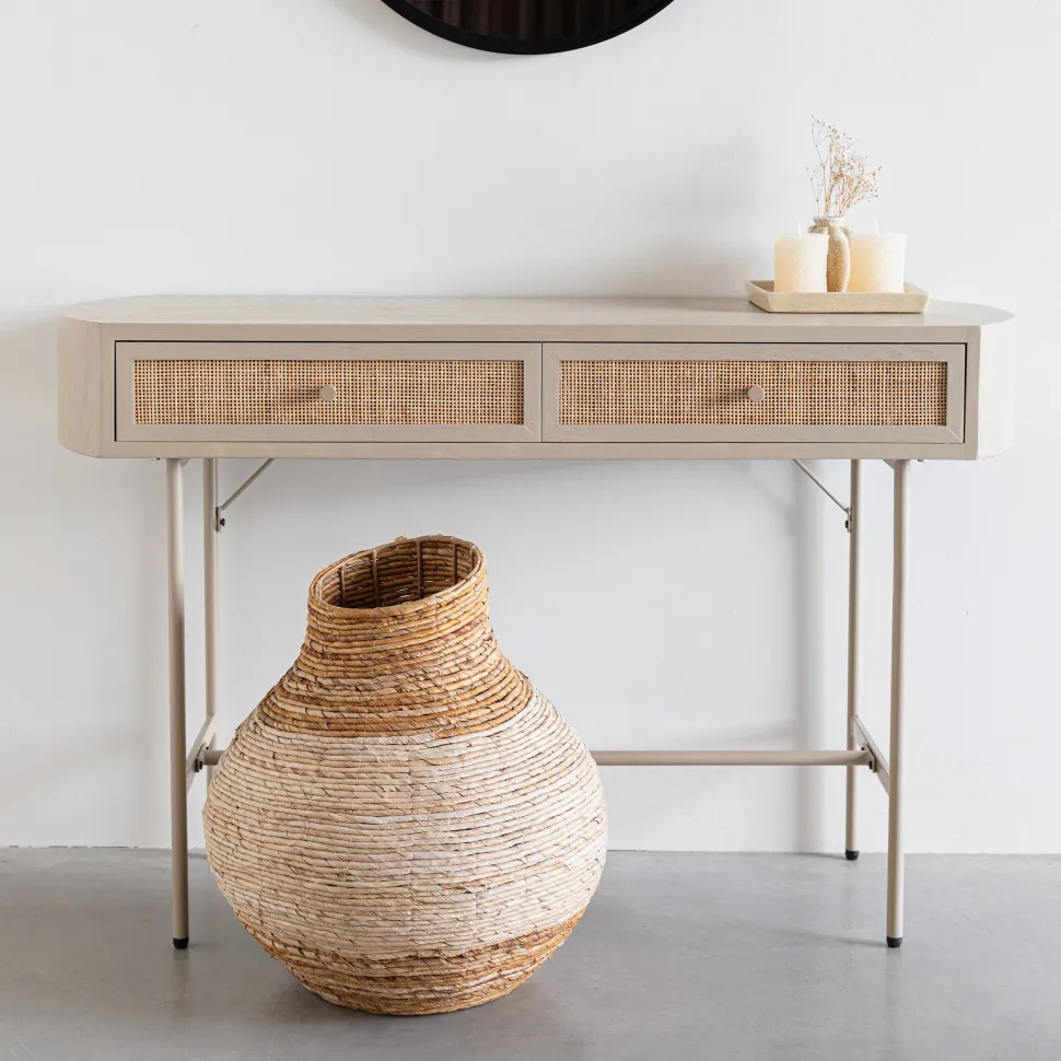 Sidetable Meja Rattan, 120cm