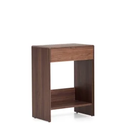 Sidetable Norlen Walnootfineer, 60cm