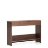 Sidetable Norlen Walnootfineer, 120cm