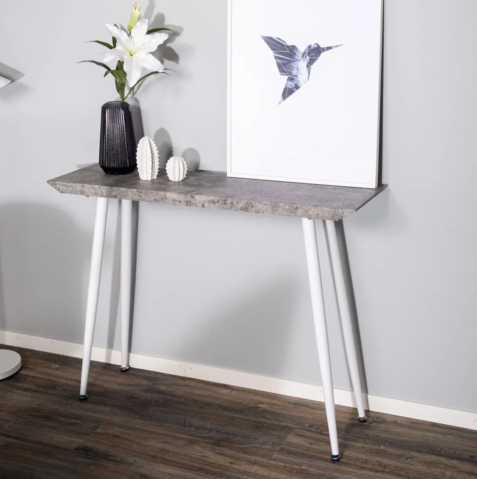 Sidetable Willington Betonlook, 110cm
