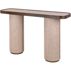 Sidetable Willox Linnen en eiken, 140cm