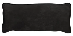 Sierkussen Bean 30 x 70cm, Recycle leer