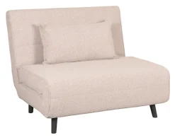 Slaapbank Single Bouclé, kleur Naturel