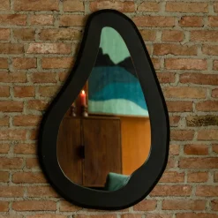 Spiegel Aren Mangohout, 92 x 61cm