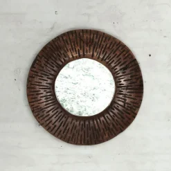 Spiegel Cosmos Teakhout, 60cm