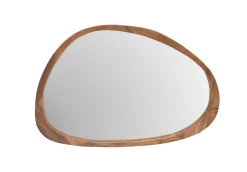 Spiegel Jaira Mangohout, 80 x 120cm, kleur Bruin