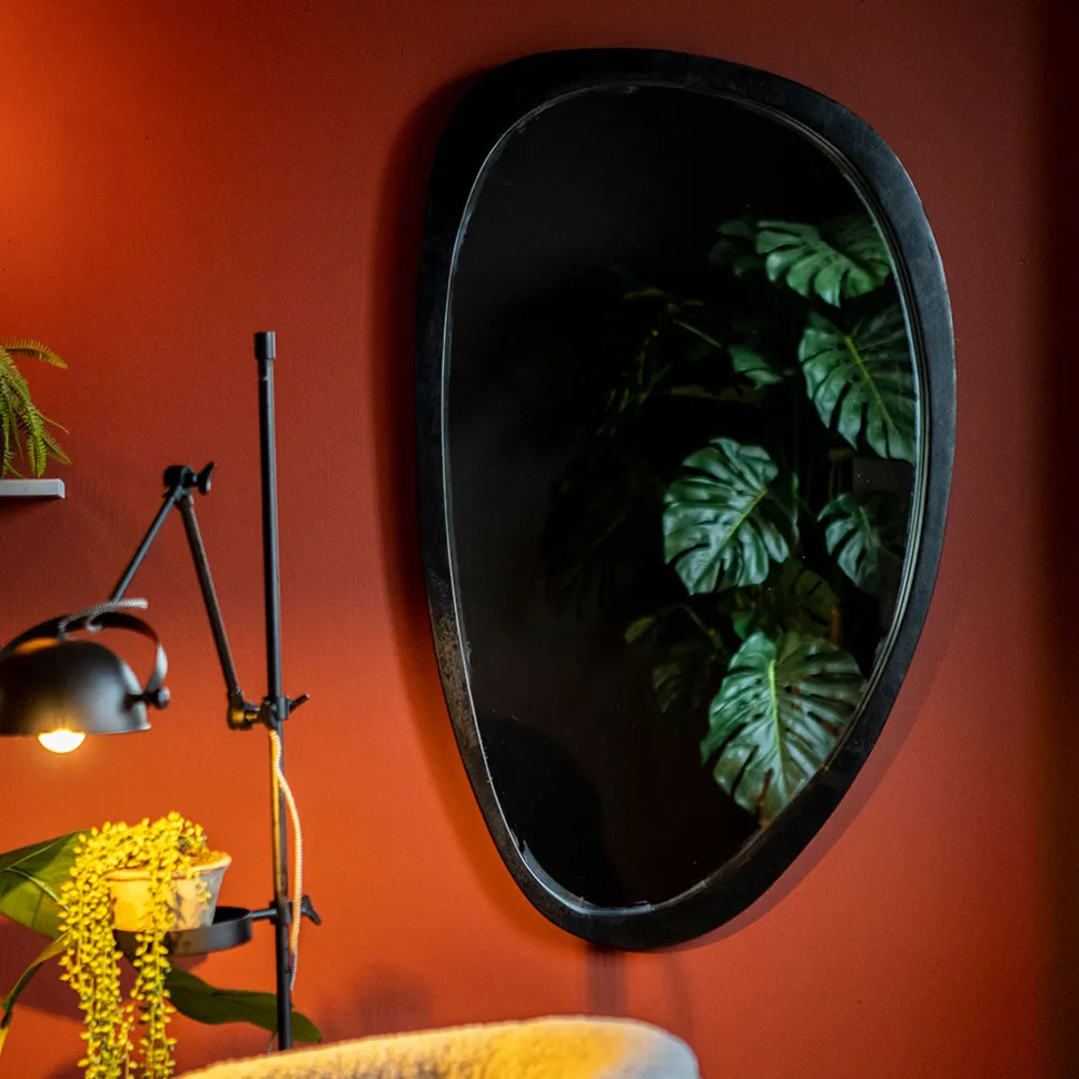 Spiegel Plecto Mangohout 120 x 70cm, Organisch