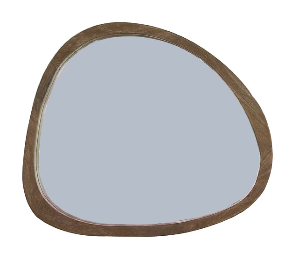 Spiegel Sonora kleur Donkerbruin