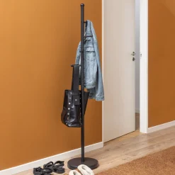 Staande Kapstok Hedvig Met 6 haakjes, 170cm hoog