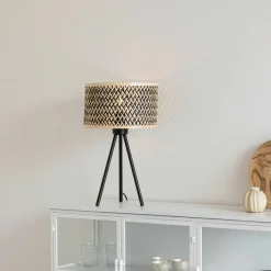 Tafellamp Abou Bamboe, 55cm