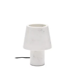 Tafellamp Alaro Marmer, 27cm hoog