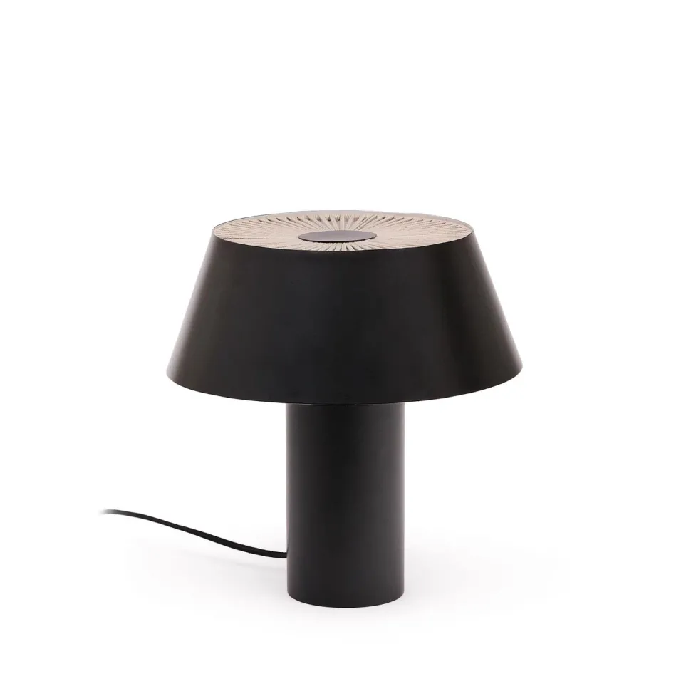 Tafellamp Ancare Metaal en gevlochten koord