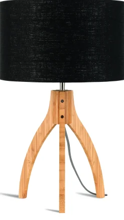 Tafellamp Annapurna Bamboe en Eco linnen