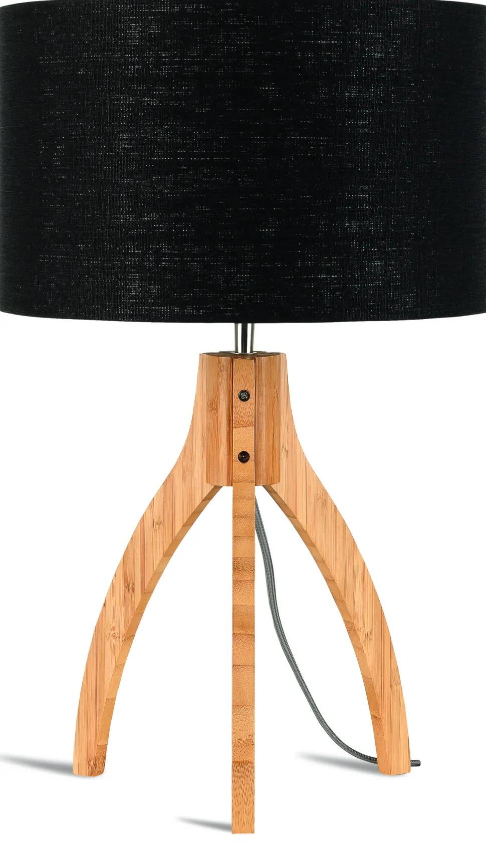 Tafellamp Annapurna Bamboe en Eco linnen