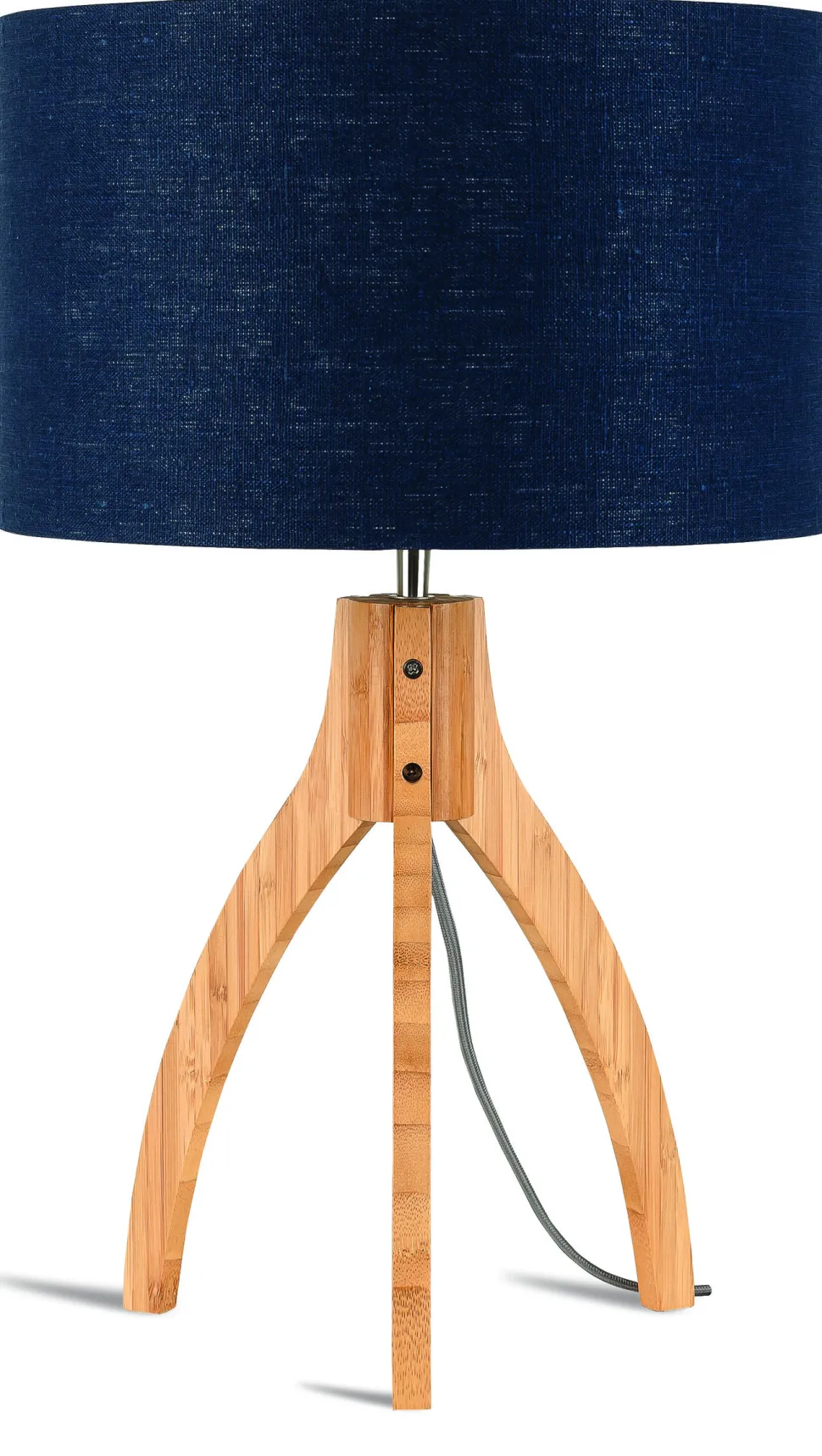 Tafellamp Annapurna Bamboe en Eco linnen