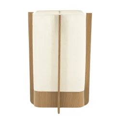 Tafellamp Aterlier Linnen en houtlook