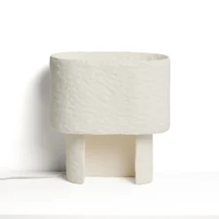 Tafellamp Bedala Papier-maché, 38cm