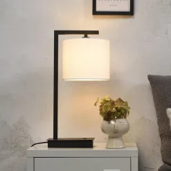 Tafellamp Boston 44cm, kleur Zwart