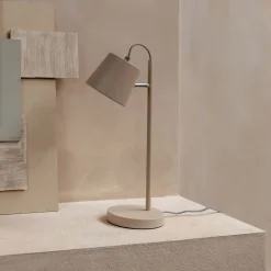 Tafellamp Buckle 50cm, kleur Beige