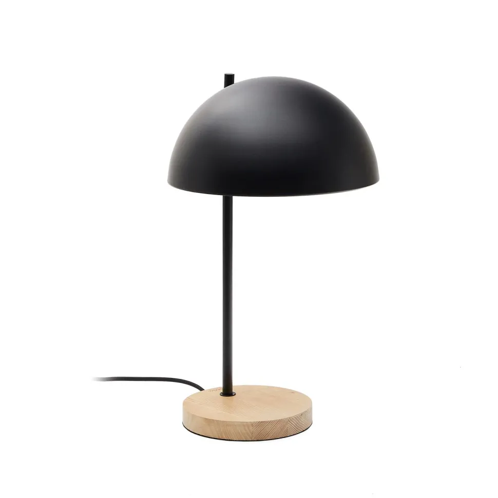 Tafellamp Catlar Essenhout en metaal