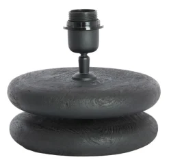 Tafellamp Eboli Mangohout, Ø20cm (excl. kap)