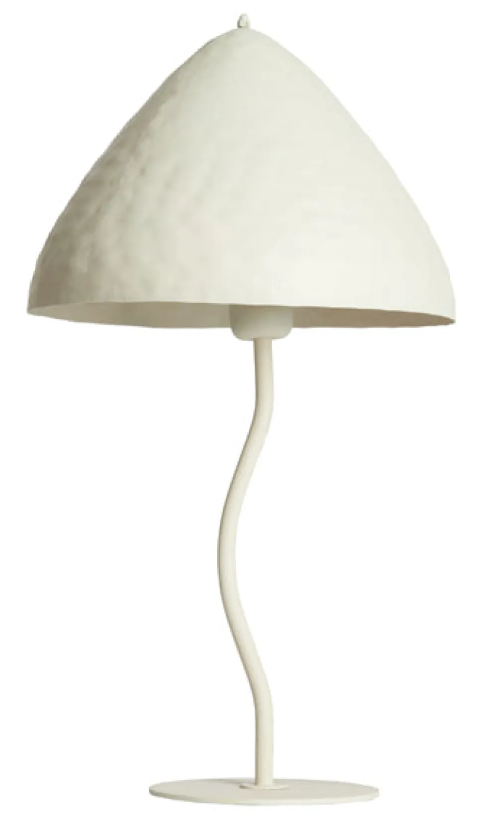 Tafellamp Elimo 50cm, kleur Mat Crème