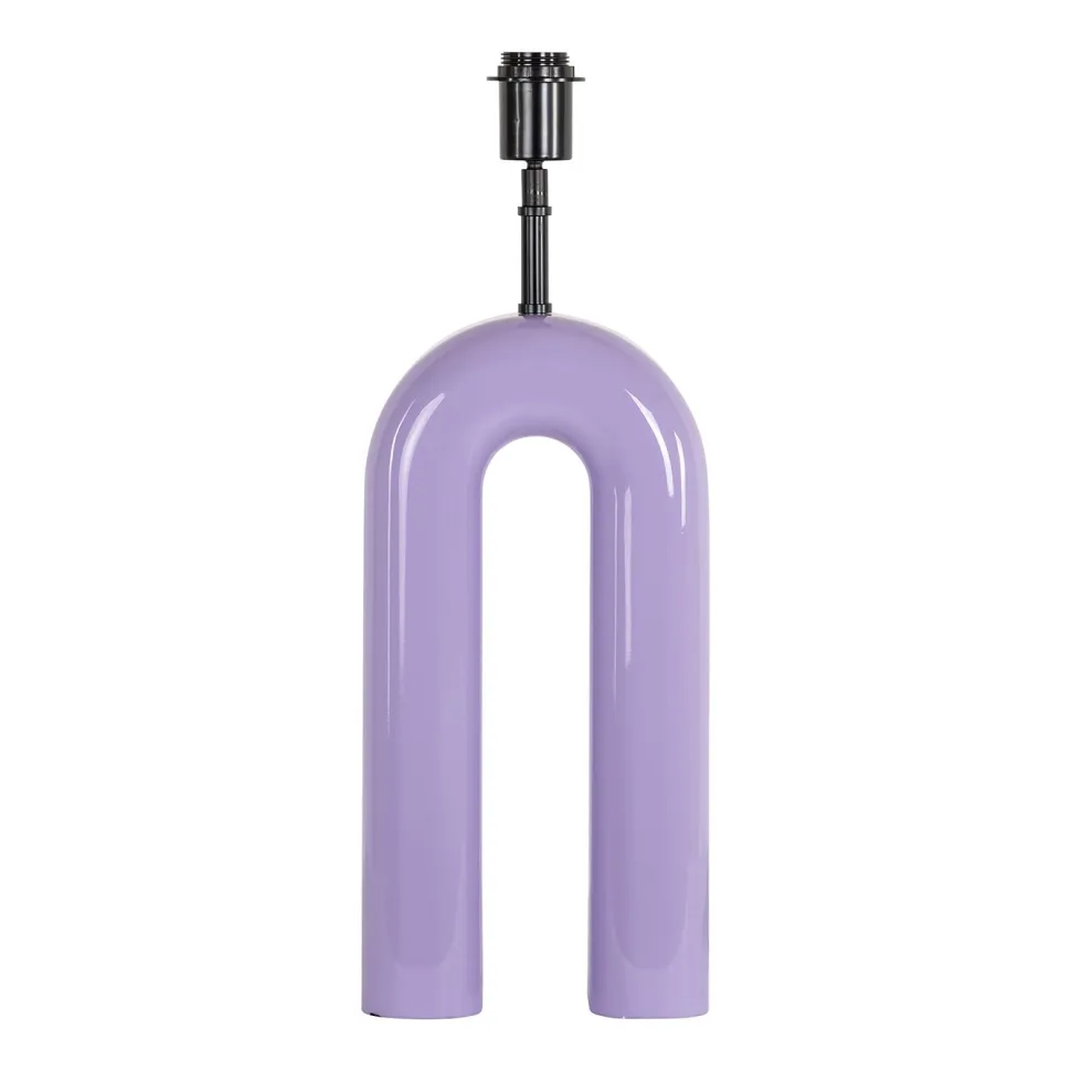 Tafellamp Elvine 55cm, kleur Lila (excl. kap)